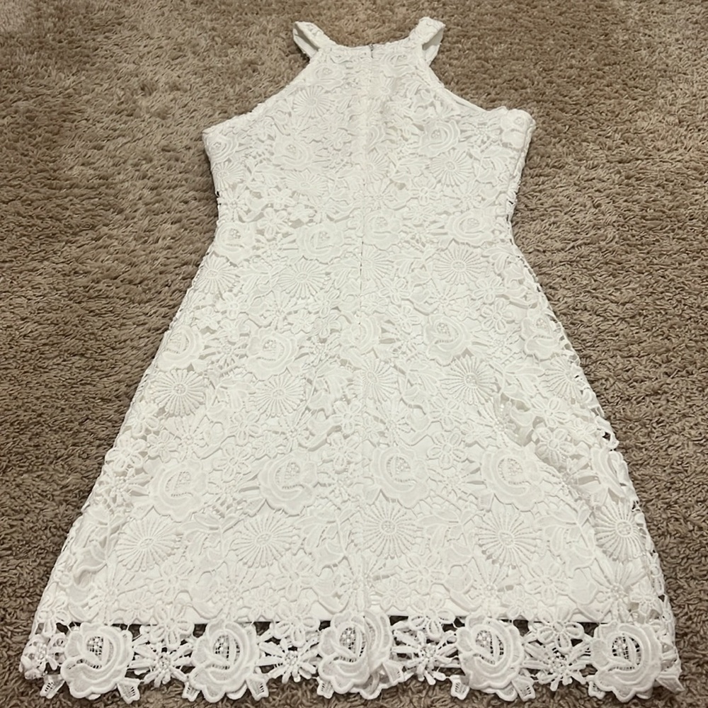 Lulu’s
Love Poem Ivory Lace Mini Dress - Picture 7 of 9